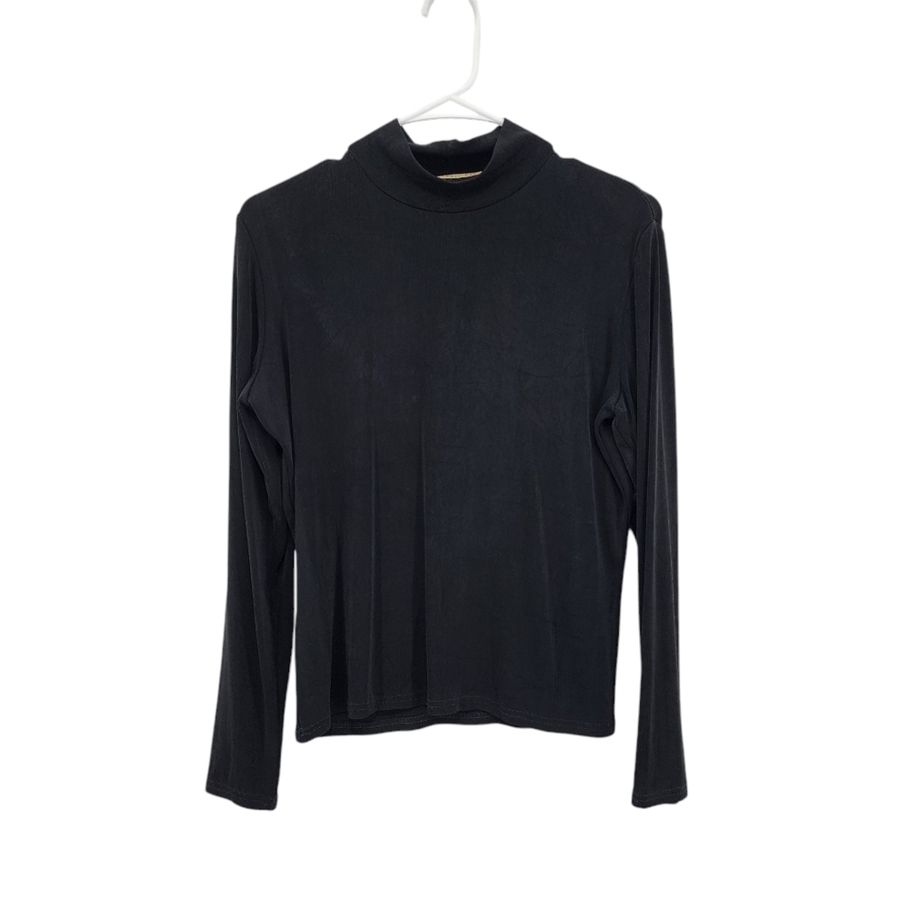 Double D Ranch Women's Casual Mock Neck Knit Pullover Stretchy Sweater - S
